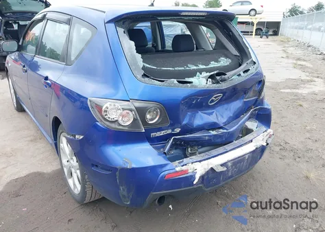 2007 Mazda Mazda3 S Touring z USA, uszkodzony, nr VIN JM1BK343171734286